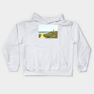 Summer on the Cliffs Kids Hoodie